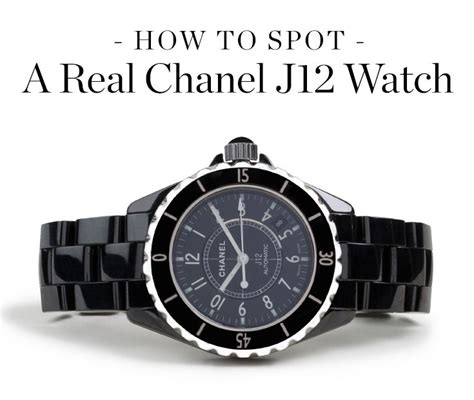 how to spot a fake chanel watch|Chanel watch real.